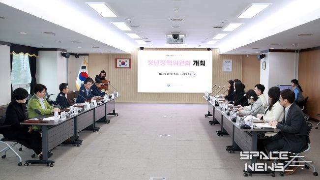 29일 서구청 장태산실에서 열린 청년정책위원회 회의 장면