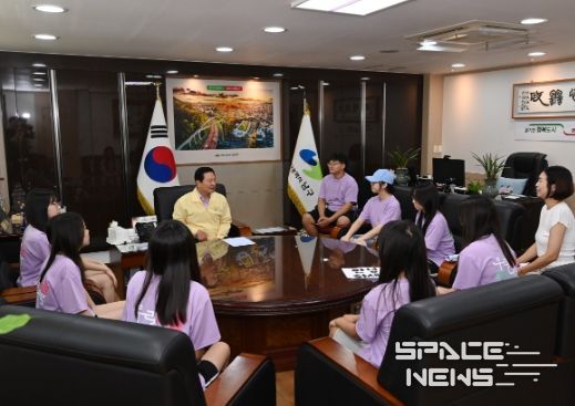 대구 남구 이천동 청소년 기획단, 구청장 및 구의장과의 간담회