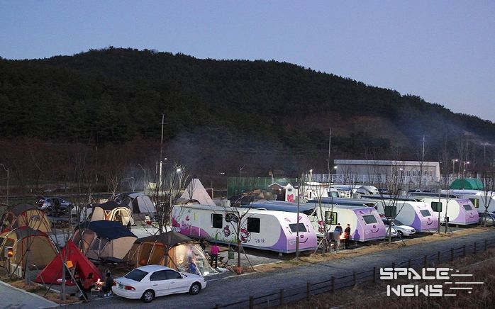 달성군 다둥이 가족 캠핑 카라반 이용요금 지원 사업 두 자녀 가정 확대 시행