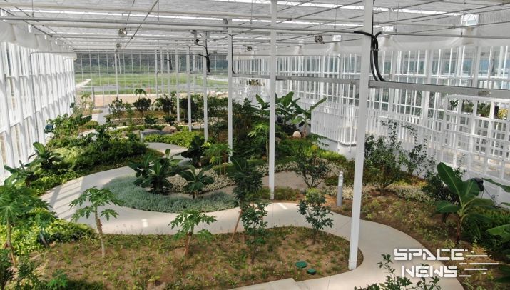 아열대농업관(올림) 실내 전경