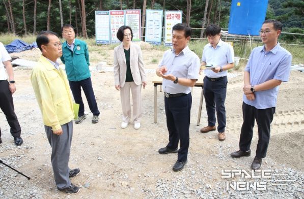 이학수 정읍시장, 첨단산업단지부터 순환열차까지 5개 사업장 현장 점검