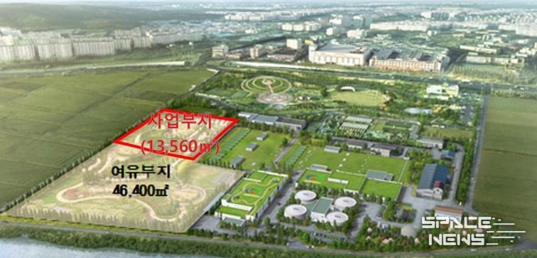 천안시 남부스포츠센터 부지 조감도.