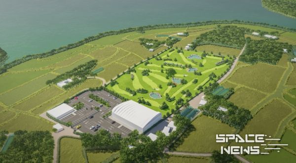 근흥면 실내체육관 조감도.