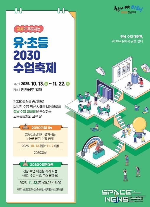 유·초등 2030수업축제 포스터