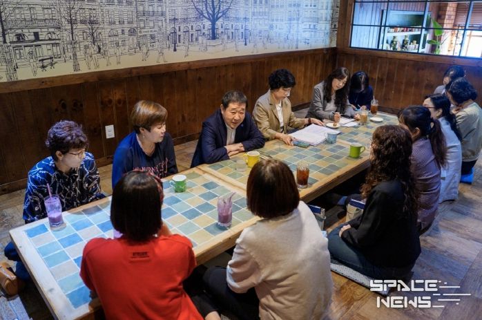 증평군 은가비 어머니회와 차담회