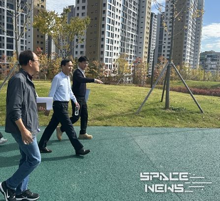 황효진 부시장, 공원현황 점검하고 시민과 현장 소통
