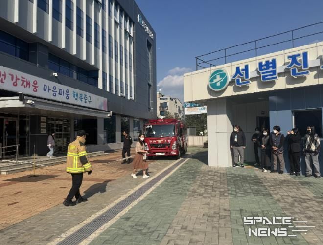 인천 중구보건소, 중부소방서와 ‘합동 소방 훈련’ 실시