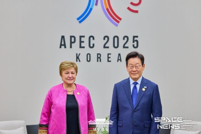 IMF 총재 접견(대통령실 )