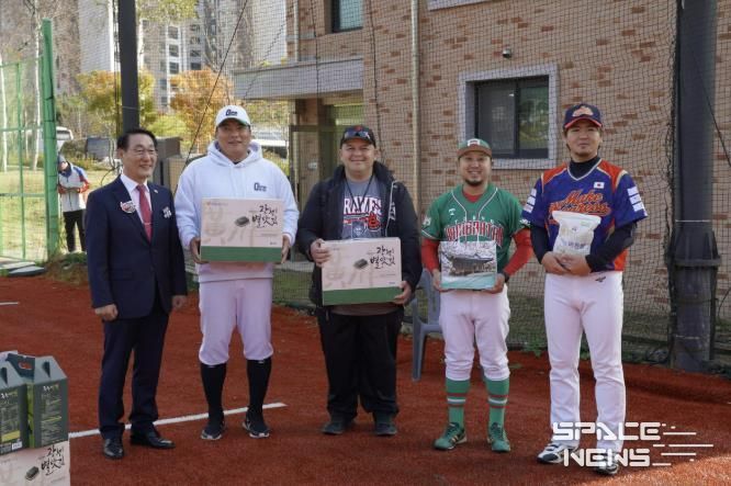 홍성군·김태균, 3개국 유소년 야구교류 '눈길'