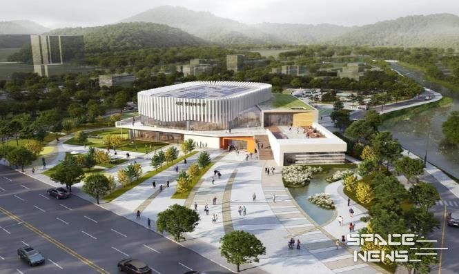 서화면 평화체육관 조감도