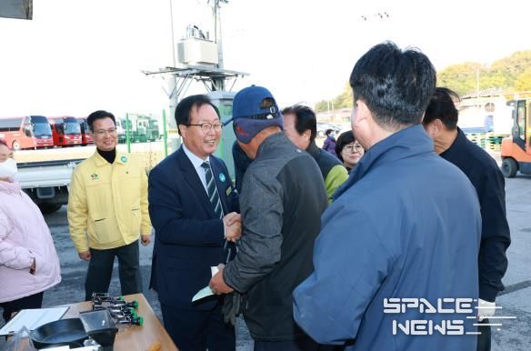 완주군, 3,354톤 공공비축미 매입-용진농협
