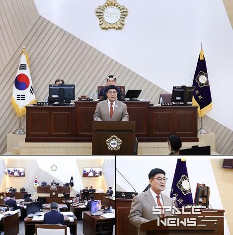 박상수 삼척시장, 시정연설