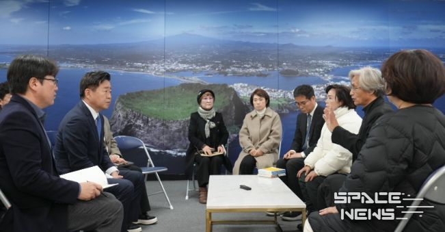 제주도민연대(대표 이향) 등 단체와 면담