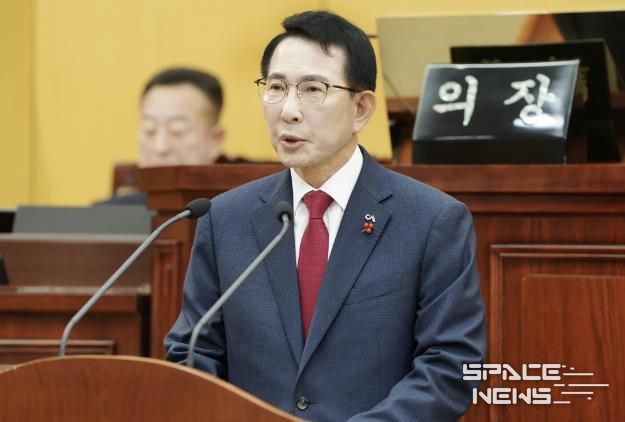 이완섭 서산시장이 5일 서산시의회 제311회 임시회에서 새해 청사진을 밝혔다.
