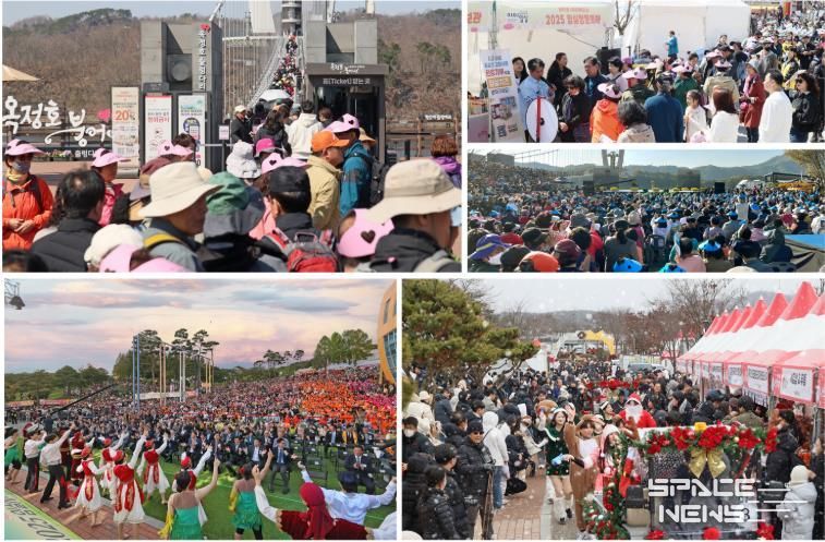 ‘2025 임실 방문의 해’ 918만명 찾아, 임실군 관광 역사 새 지평