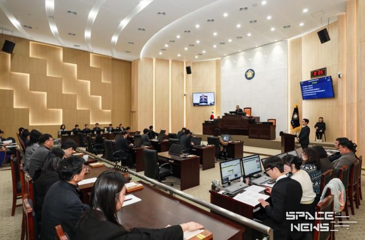 예산군의회, 제322회 임시회 개회