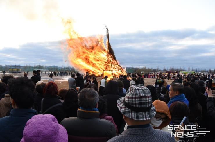 사상전통달집놀이2026.3.3 (달집태우기)
