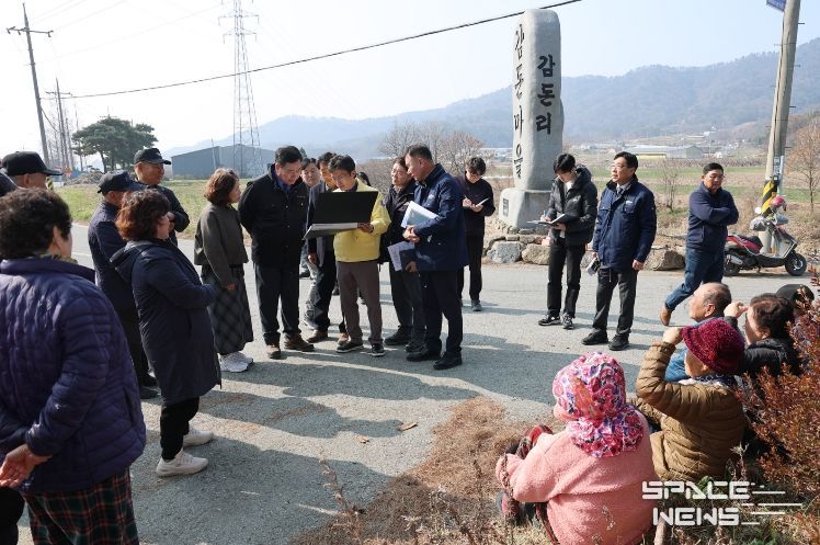 무안군, 군민 건의사항 현장 방문 점검