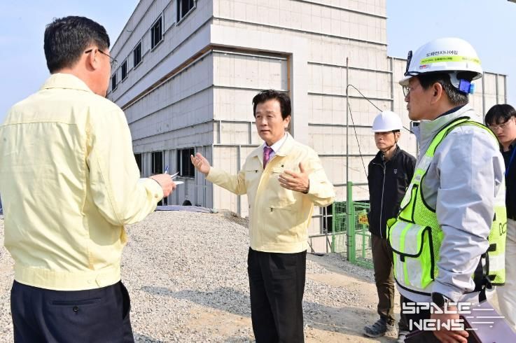 진주시, 해빙기 대형 건설현장 안전점검 실시 - 월평