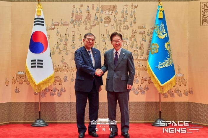 이시바 전 일본총리 오찬(청와대)