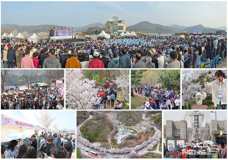 봄의 향연, 옥정호에 물들다”... 2026 임실 옥정호 벚꽃축제 성료