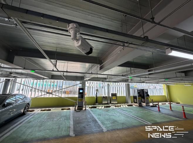 인천 서구, 루원시티2 공영주차장 전기차 화재 감지 시스템 도입... 전기차 화재 미리 잡는다