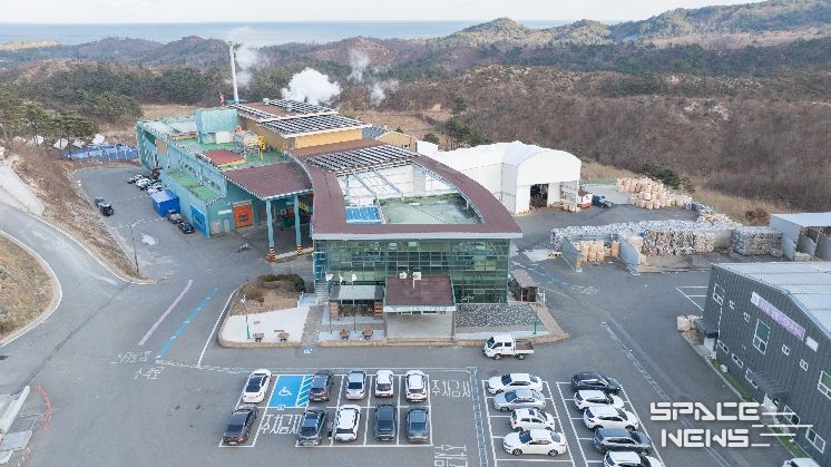 고성군 폐기물종합처리시설(죽왕면 향목리 225) 전경